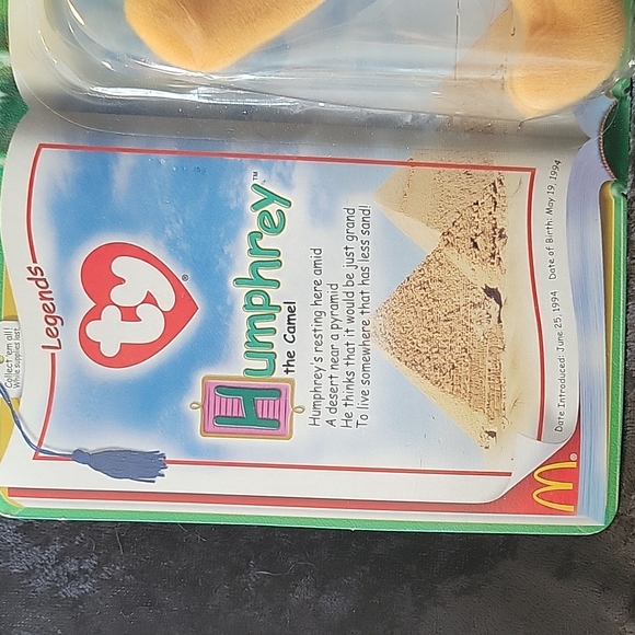 TY 2000 McDonald's Teenie Beanie Legends Humphrey the Camel - Picture 2 of 6